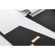   Mapa A4, 2509E18014, Everestus, 242x315x20 mm, Poliester, Lemn, Negru