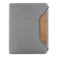   Mapa A4, 2509E18016, Everestus, 242x315x20 mm, Poliester, Lemn, Gri