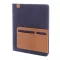 Mapa A4, 2509E17470, Everestus, 238x312x16 mm, Bumbac, Poliester, Albastru