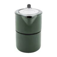   Set ceainic, 430 ml, 2509E17598, Everestus, Ø160x150 mm, Ceramica, Otel, Verde