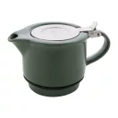 Set ceainic, 430 ml, 2509E17598, Everestus, Ø160x150 mm, Ceramica, Otel, Verde