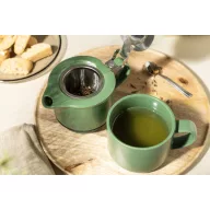   Set ceainic, 430 ml, 2509E17598, Everestus, Ø160x150 mm, Ceramica, Otel, Verde