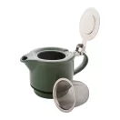 Set ceainic, 430 ml, 2509E17598, Everestus, Ø160x150 mm, Ceramica, Otel, Verde