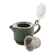   Set ceainic, 430 ml, 2509E17598, Everestus, Ø160x150 mm, Ceramica, Otel, Verde