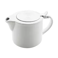   Set ceainic, 500 ml, 2509E17436, Everestus, 195x105x165 mm, Ceramica, Otel, Alb