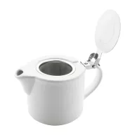   Set ceainic, 500 ml, 2509E17436, Everestus, 195x105x165 mm, Ceramica, Otel, Alb
