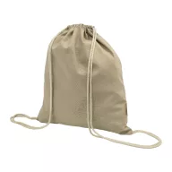   Saculet cu snur, 2509E17549, Everestus, 370x410 mm, Bumbac, Poliester, Natur
