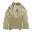 Saculet cu snur, 2509E17549, Everestus, 370x410 mm, Bumbac, Poliester, Natur