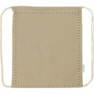   Saculet cu snur, 2509E17549, Everestus, 370x410 mm, Bumbac, Poliester, Natur