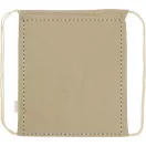 Saculet cu snur, 2509E17549, Everestus, 370x410 mm, Bumbac, Poliester, Natur
