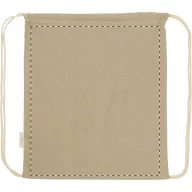   Saculet cu snur, 2509E17549, Everestus, 370x410 mm, Bumbac, Poliester, Natur