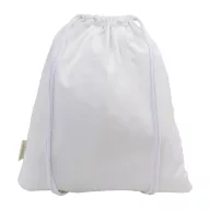   Saculet cu snur, 2509E17551, Everestus, 370x410 mm, Bumbac, Poliester, Alb