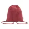 Saculet cu snur, 2509E17550, Everestus, 370x410 mm, Bumbac, Poliester, Rosu