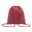 Saculet cu snur, 2509E17550, Everestus, 370x410 mm, Bumbac, Poliester, Rosu