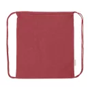 Saculet cu snur, 2509E17550, Everestus, 370x410 mm, Bumbac, Poliester, Rosu