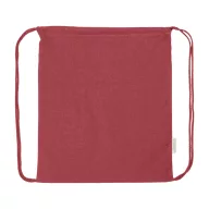   Saculet cu snur, 2509E17550, Everestus, 370x410 mm, Bumbac, Poliester, Rosu