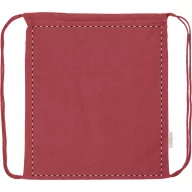   Saculet cu snur, 2509E17550, Everestus, 370x410 mm, Bumbac, Poliester, Rosu