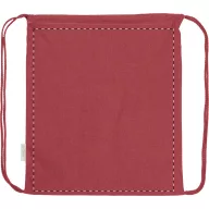   Saculet cu snur, 2509E17550, Everestus, 370x410 mm, Bumbac, Poliester, Rosu