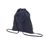  Saculet cu snur, 2509E17546, Everestus, 370x410 mm, Bumbac, Poliester, Albastru dark