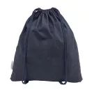 Saculet cu snur, 2509E17546, Everestus, 370x410 mm, Bumbac, Poliester, Albastru dark