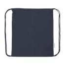 Saculet cu snur, 2509E17546, Everestus, 370x410 mm, Bumbac, Poliester, Albastru dark