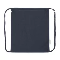   Saculet cu snur, 2509E17546, Everestus, 370x410 mm, Bumbac, Poliester, Albastru dark