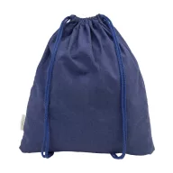   Saculet cu snur, 2509E17545, Everestus, 370x410 mm, Bumbac, Poliester, Albastru