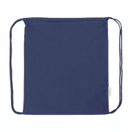   Saculet cu snur, 2509E17545, Everestus, 370x410 mm, Bumbac, Poliester, Albastru