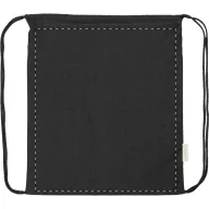   Saculet cu snur, 2509E17544, Everestus, 370x410 mm, Bumbac, Poliester, Negru