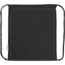 Saculet cu snur, 2509E17544, Everestus, 370x410 mm, Bumbac, Poliester, Negru