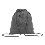   Saculet cu snur, 2509E17548, Everestus, 370x410 mm, Bumbac, Poliester, Gri