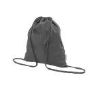 Saculet cu snur, 2509E17548, Everestus, 370x410 mm, Bumbac, Poliester, Gri