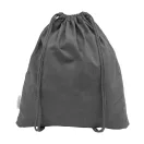 Saculet cu snur, 2509E17548, Everestus, 370x410 mm, Bumbac, Poliester, Gri