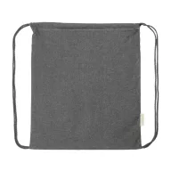   Saculet cu snur, 2509E17548, Everestus, 370x410 mm, Bumbac, Poliester, Gri