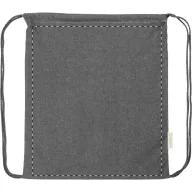   Saculet cu snur, 2509E17548, Everestus, 370x410 mm, Bumbac, Poliester, Gri