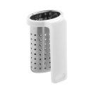 Infuzor ceai, 2509E17686, Everestus, 40x60x38 mm, Otel, ABS, Alb