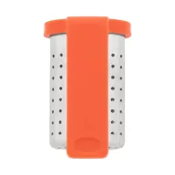   Infuzor ceai, 2509E17685, Everestus, 40x60x38 mm, Otel, ABS, Rosu