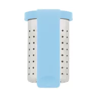   Infuzor ceai, 2509E17683, Everestus, 40x60x38 mm, Otel, ABS, Albastru light