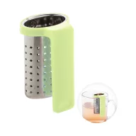   Infuzor ceai, 2509E17684, Everestus, 40x60x38 mm, Otel, ABS, Verde lime