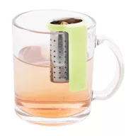   Infuzor ceai, 2509E17684, Everestus, 40x60x38 mm, Otel, ABS, Verde lime