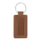 Breloc dreptunghiular, 2509E17915, Everestus, 40x77x2 mm, Poliuretan, Metal, Maro