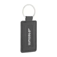   Breloc dreptunghiular, 2509E17914, Everestus, 40x77x2 mm, Poliuretan, Metal, Negru