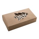 Decoratiune de Craciun, 2509E17766, Everestus, 90x165x35 mm, Lemn, Natur