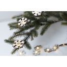 Decoratiune de Craciun, 2509E17766, Everestus, 90x165x35 mm, Lemn, Natur