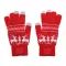 Manusi cu design de Craciun, 2509E17929, Everestus, Acril, Rosu
