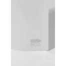 Sticla de apa 500 ml, Everestus, 2601E14866, 115x265 mm, Polietilena, Aluminiu, Alb