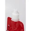 Sticla de apa 500 ml, Everestus, 2601E14865, 115x265 mm, Polietilena, Aluminiu, Rosu