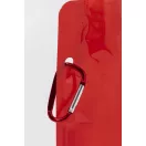 Sticla de apa 500 ml, Everestus, 2601E14865, 115x265 mm, Polietilena, Aluminiu, Rosu