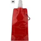 Sticla de apa 500 ml, Everestus, 2601E14865, 115x265 mm, Polietilena, Aluminiu, Rosu