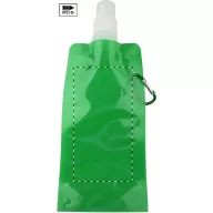   Sticla de apa 500 ml, Everestus, 2601E14864, 115x265 mm, Polietilena, Aluminiu, Verde